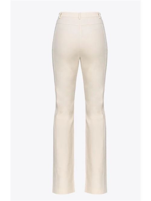 Flared trousers in stretch cotton tricotine Pinko | 103276-A1P9.N96